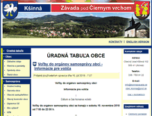 Tablet Screenshot of ksinnazavada.sk